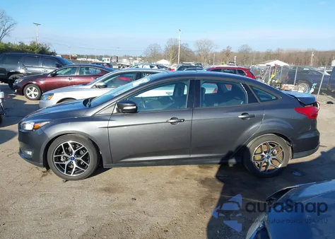 2018 Ford Focus Sel из США, поврежденный, VIN 1FADP3H20JL320171